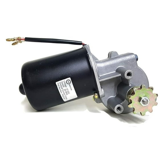 Electric Gear Motor 12v Low Speed 50 RPM Gearmotor DC   Chain Sprocket Gear
