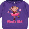 thumbnail image 3 of Inktastic Mimi's Girl Monkey Toddler Hoodie, 3 of 4