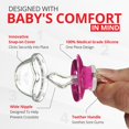 thumbnail image 2 of Chupete Ortodóntico de Silicona Playtex Baby 2 Paquetes, 2 of 7