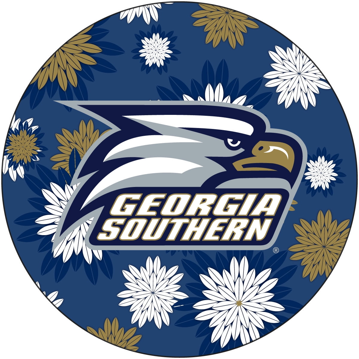 Georgia Southern Eagles NCAA Collegiate Trendy Floral ...