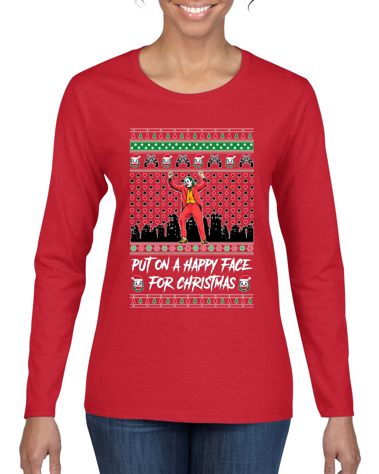 joker ugly sweater
