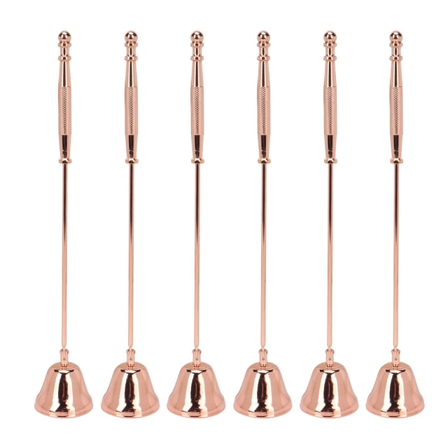 Candle Snuffer, Iron Plating Candle Extinguisher 6pcs Bell Shaped For Bedroom
