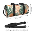 thumbnail image 2 of ZICANCN Tropical Jungle Leaves Travel Duffle Bag, Sports Tote Gym Bag Weekenders Bags for Women Men, 2 of 8