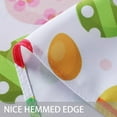 thumbnail image 6 of Easter Fabric Round Table Cloth, Polyester Easter Colorful Eggs Tablecloth, Table Cover Protector for Holiday, Party, Wedding, Birthday, Banquet Decoration Use, 60 Inch, Egg, 6 of 6