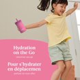 thumbnail image 2 of Gobelet antidéversement pour enfants Contigo Leighton en acier inoxydable avec paille, 354 ml, azalée et fraise, 2 of 7