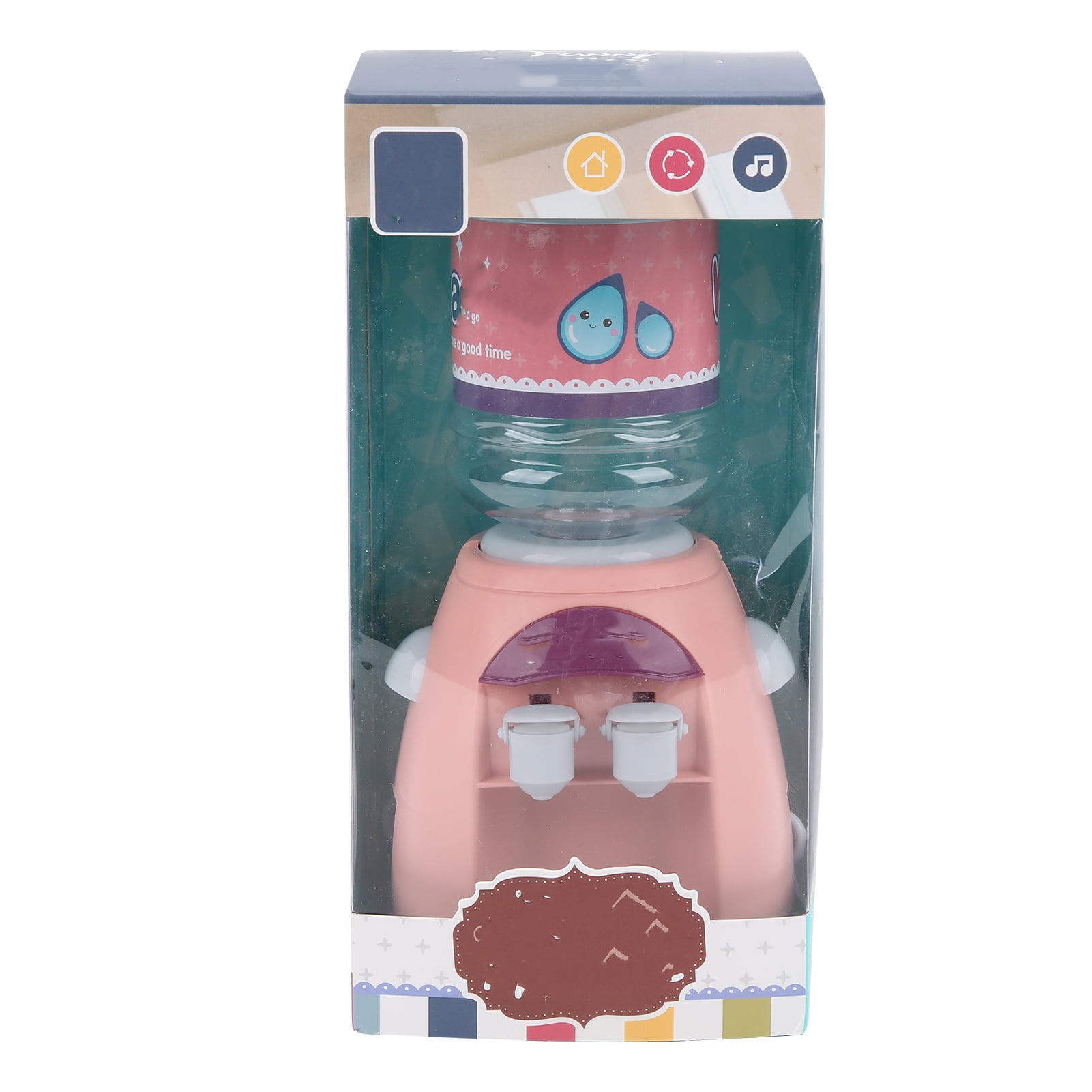 BRIGPICIOUS Mini Water Cooler Dispenser Toy,Small Desk Top Cute Water  Dispenser for Bedroom,Toy Drink Machine Kawaii Water Dispenser for Boys