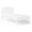 Warm White, variant on Mainstays Kids Full Size Wood Platform Bed Frame, Walnut