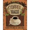 thumbnail image 3 of Brissonnet, Daphne 12x14 Black Modern Framed Museum Art Print Titled - Coffee Blend IV, 3 of 5