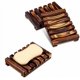 thumbnail image 2 of ZHAOCHENG 3 uds jabonera de madera caja de jabón jabonera soporte de jabón cocina baño, 2 of 4