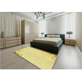 thumbnail image 4 of Ahgly Company Indoor Rectangle Patterned Sun Yellow Area Rugs, 8' x 12', 4 of 6