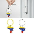 thumbnail image 2 of YIEMEEN Venezuela Map Flag Charm Keychain Jewelry for Home Car Keys Attachment, 2 of 12