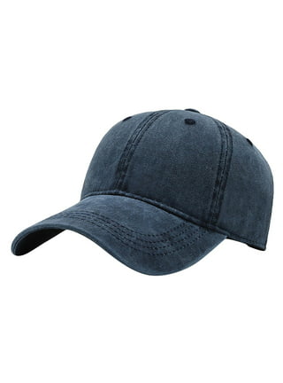 Cowboy Hats For Men and Women Outdoor Wash Baseball Caps Sun Shade Caps  Navy 