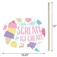 thumbnail image 5 of Big Dot of Happiness Funny Scoop Up the Fun - Ice Cream - Sprinkles Party Photo Booth Props Kit - 10 Piece, 5 of 5