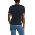 thumbnail image 2 of Brooks Brothers womens  Scalloped Sweater, m, Blue, 2 of 3