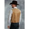 thumbnail image 2 of Roper Western Vest Mens Leather Snap Med Brown 02-075-0500-0511 BR, 2 of 2