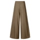 thumbnail image 5 of Pantalones de mujer de cintura alta y pierna ancha - Pantalones informales con cintura elástica - Bolsillos cómodos y corte holgado - Ropa de verano de poliéster, 5 of 5