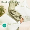thumbnail image 3 of Protectores de almohada Niagara Cloud Like, tamaño estándar, color verde, paquete de 2, 3 of 7