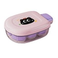 thumbnail image 1 of Adorable Mini Ice Tray Press to Release Ice Silicone Mini Square Ice Maker, 1 of 11
