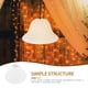 thumbnail image 4 of Pantalla de cristal con forma de hongo, decorativa para interior, lámpara de mesa y techo., 4 of 7