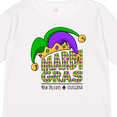 thumbnail image 4 of Inktastic Mardi Gras New Orleans Louisiana Jester Hat Boys or Girls Long Sleeve Toddler T-Shirt, 4 of 5