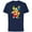 Navy, variant on The Simpsons Marge Homer Bart Lisa Maggie Holiday - Short Sleeve Cotton T-Shirt for Adults - Customized-Yellow