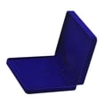 thumbnail image 2 of Caja de terciopelo para guardar joyas, expositor para collares, anillos y pendientes. Azul, 2 of 7