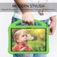 thumbnail image 4 of Funda para tableta HD 10 para niños y niñas, tableta HD 10 de 11.a generación 2021, funda ligera de espuma EVA a prueba de golpes para niños con soporte y soporte para bolígrafo, funda a prueba de, 4 of 6