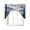 Purple, variant on Dark Purple Forest Swag Valances for Windows, Watercolor Clouds Trees Mountain Swag Curtains for Kitchen, Living Room, Small Window Treatments Drapes Curtains for Cafe, Bathroom, Bedroom, 56"x36"