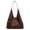 Brown, variant on Leopard Tote Bag Large Capacity Shoulder Bag Fashion Print Handbag Women‘s Commute Shopping Tote