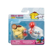 Hello Kitty and Friends - 2 inch 2 Figure Pack - Rainbow Vibes - Pompompurin Gumball Machine, Cinnamoroll Balloon