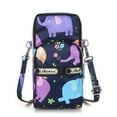 thumbnail image 2 of Fashion Neutral Nylon Water Proof Students Print Outdoor Sports Arm Bag Phone Bag Shoulder Bag, 2 of 3