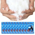 thumbnail image 6 of Shoreew Fake Snow Powder Christmas Artificial Flake Faux Snow Powder Filler for DIY Crafts Holiday Decoration, 6 of 7