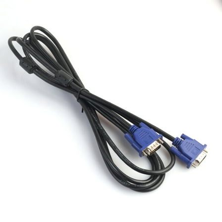 3 Meters VGA Cable Male to Male Monitor Cable Video Adapter Cable with Ferrite Cores for Computer PC HDTV Projector Display