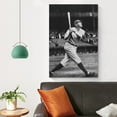 thumbnail image 4 of National Baseball Hall of Fame Inductees Babe Ruth Poster Art Poster Canvas Painting Decor Wall Print Photo Gifts Home Modern Decorative Posters 24x36inch(60x90cm), 4 of 6