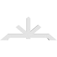 thumbnail image 4 of 60"W x 25"H x 4"D x 4"F, 10/12 Pitch, Vanguard Architectural Grade PVC Gable Bracket, 4 of 8