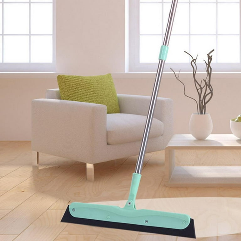 Mop Floor Squeegee with Stainless Steel Handle Removal of Water Hair&Dust