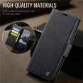 thumbnail image 4 of Autspace Funda para Teléfono Samsung Galaxy A14 4G/5G 6.6 Pulgadas Funda Magnética para Teléfono Funda Protectora de Cuero con Función de Tarjetero Funda Abatible a Prueba de Golpes,Negro, 4 of 10