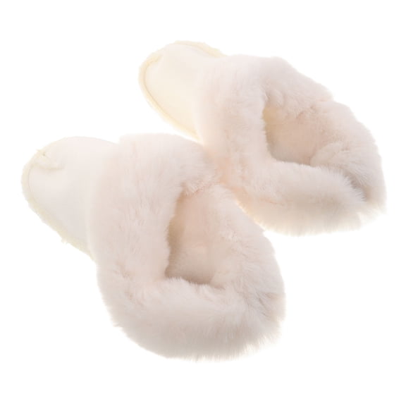 PENIKOKO Warm Plush Shoe Liners White Soft Cozy Material Detachable for Home Use 1Pair