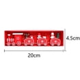 thumbnail image 1 of Wooden Christmas Train With 3 Carriages For Boys Girls Children Festive Advent Calendar Decor Gift, 1 of 4
