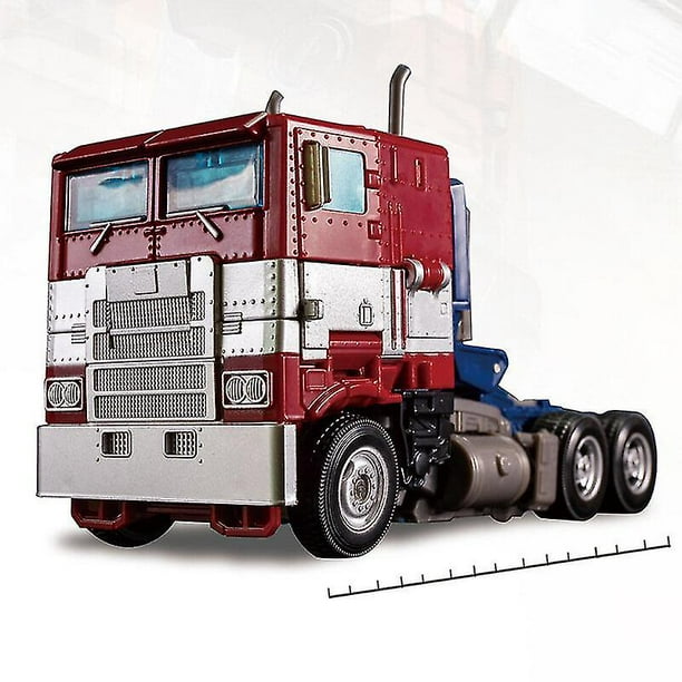 Transformers optimus best sale prime car