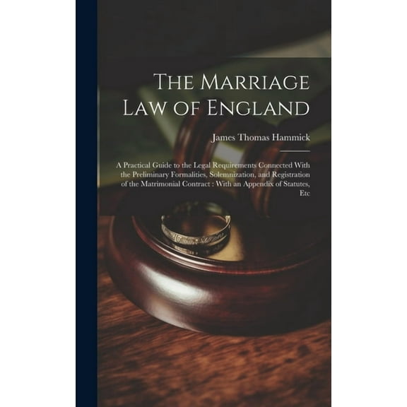 The Marriage Law of England (Hardcover)
