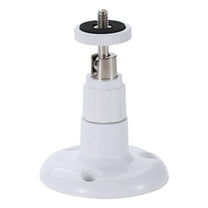 BAOQIN Practical Camera Plastic Bracket Stand Wall Mount Adjustable Wall Mount Compatible for Arlo/Arlo Pro for Your Surveillance Camera （White）