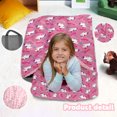 thumbnail image 3 of AOLOA Toddler Nap Mat, Personalized Name Horse Pattern Nap Mats for Daycare Preschool Kindergarten Sleeping Bag for Kids Girls Nap Mat with Pillow and Blanket Love, 3 of 9
