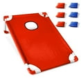 thumbnail image 1 of Portable Cornhole Set with 1 Cornhole Game Board and 6 Bean Bags for Yard Toss Game, 1 of 6