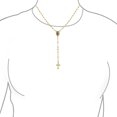 thumbnail image 5 of Bling Jewelry Womens 18K Gold Plated Rosary Beads Necklace Crucifix Virgin Mary, 5 of 7