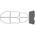 thumbnail image 2 of Rvinyl Window Tint Kit Compatible with Chrysler Town and Country 2001-2007 - Rear Windshield Precut, 2 of 8