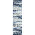thumbnail image 2 of Addison Rugs Chantille Indoor/Outdoor Transitional Stripes Navy Washable Runner Rug, 2'3" x 7'6", 2 of 6