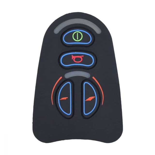 AlveyTech Keypad for 4 Key VR2 Joystick Controller - Pad for Drive, Golden, Jazzy, Merits, and Rascal Electric Mobility Power Chair with VR2 Controllers (RECPART1129 / MBZ00058 / P77909 / 503066)