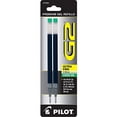 thumbnail image 1 of Pilot G2 Gel Ink Refill 2-Pack for Rolling Ball Pens Ultra Fine Point Green Ink (77003), 1 of 1