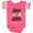 Football Pink and White, variant on Inktastic Future Chemical Engineer Boys or Girls Baby Bodysuit